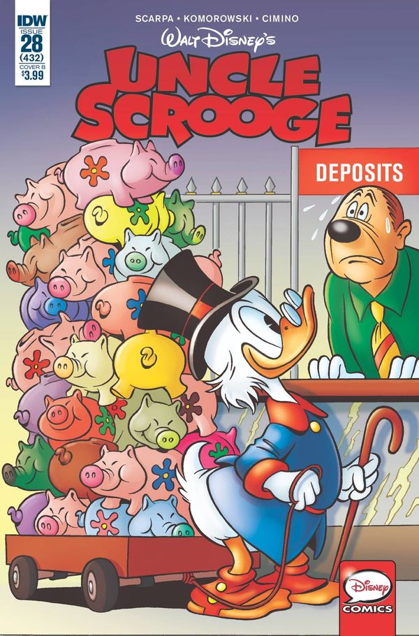 Uncle Scrooge #28 (Cover B Branca)