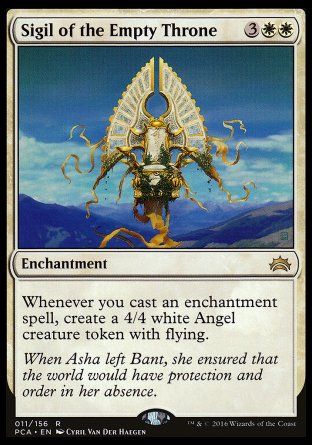 Sigil of the Empty Throne (Planechase Anthology decks) Trading Card