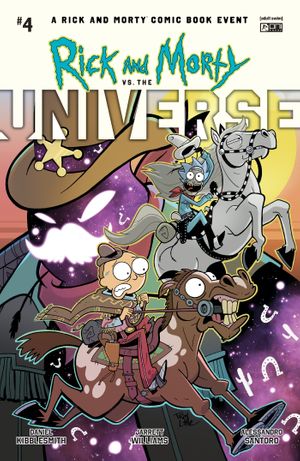 Rick And Morty Vs The Universe #4 (Cvr B Troy Little Variant)