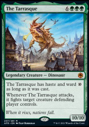 The Tarrasque (Dungeons & Dragons: Adventures in the Forgotten Realms) Trading Card