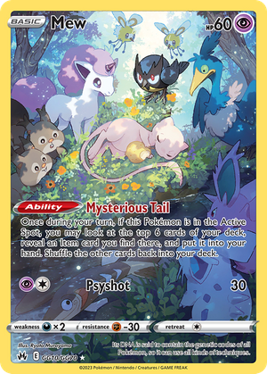 Mew (GG10) - Crown Zenith Galarian Gallery