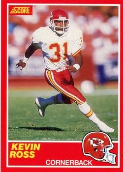 Kevin Ross 1989 Score #220 Sports Card