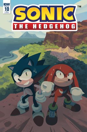 Sonic the Hedgehog #10 (10 Copy Cover Fourdraine)