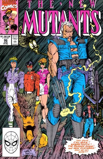 New Mutants #90 Comic