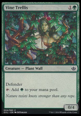 Vine Trellis (Duel Decks : Anthology) Trading Card