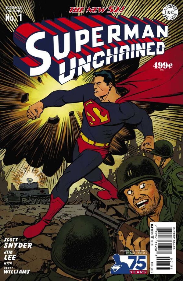 Superman Unchained #1 (75th Anniv Var Ed Golden Age)