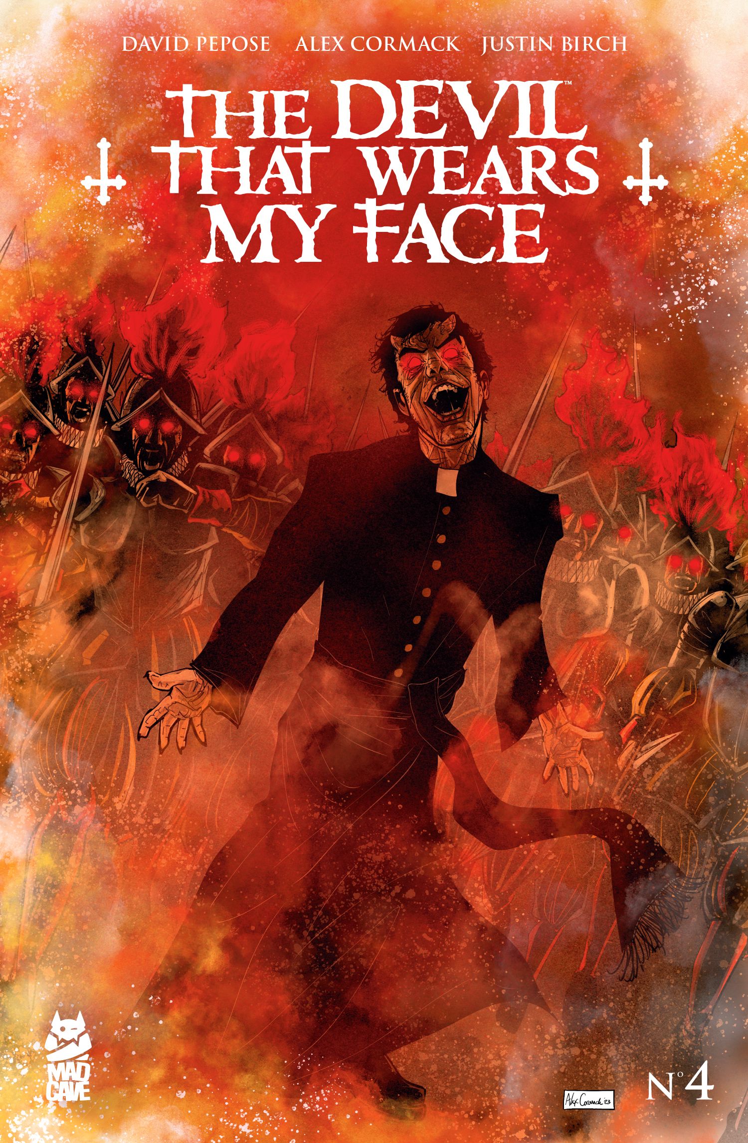 The Devil That Wears My Face #4 Comic