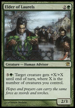 Elder of Laurels (Innistrad) Trading Card