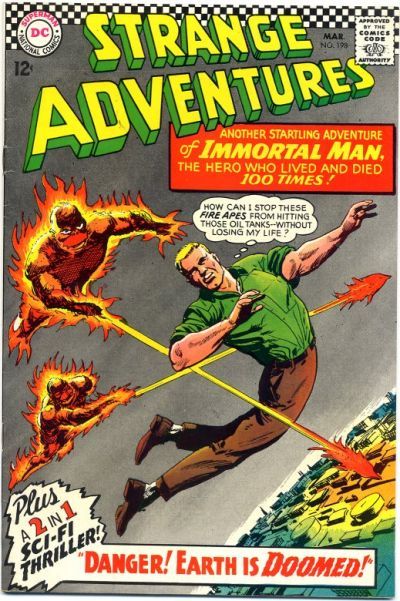 Strange Adventures #198 Comic
