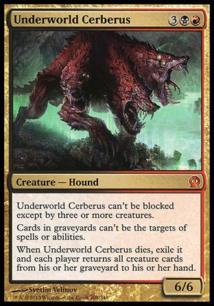 Underworld Cerberus (Theros) Trading Card