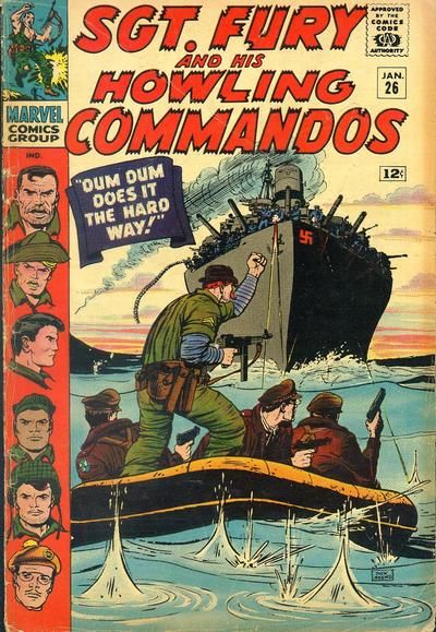 Sgt. Fury And His Howling Commandos #26 Comic