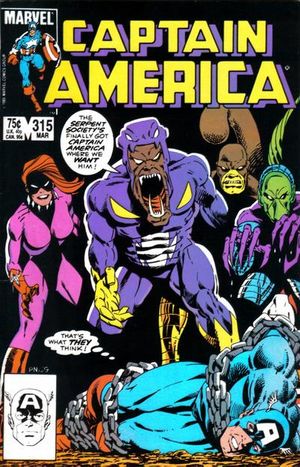 Captain America #315
