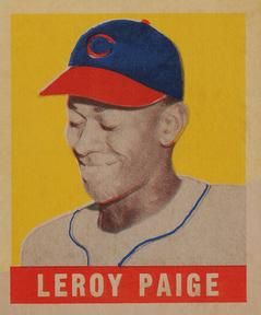 Satchel Paige 1948 Leaf #8 Sports Card