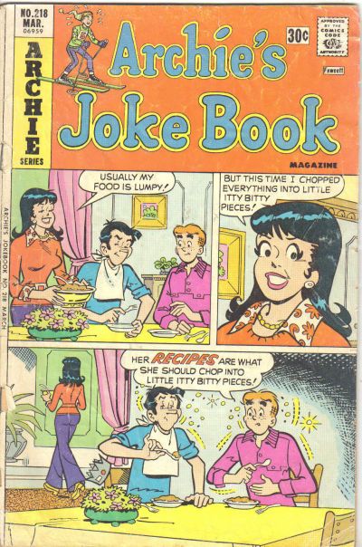 Archie's Joke Book Magazine #218 Comic