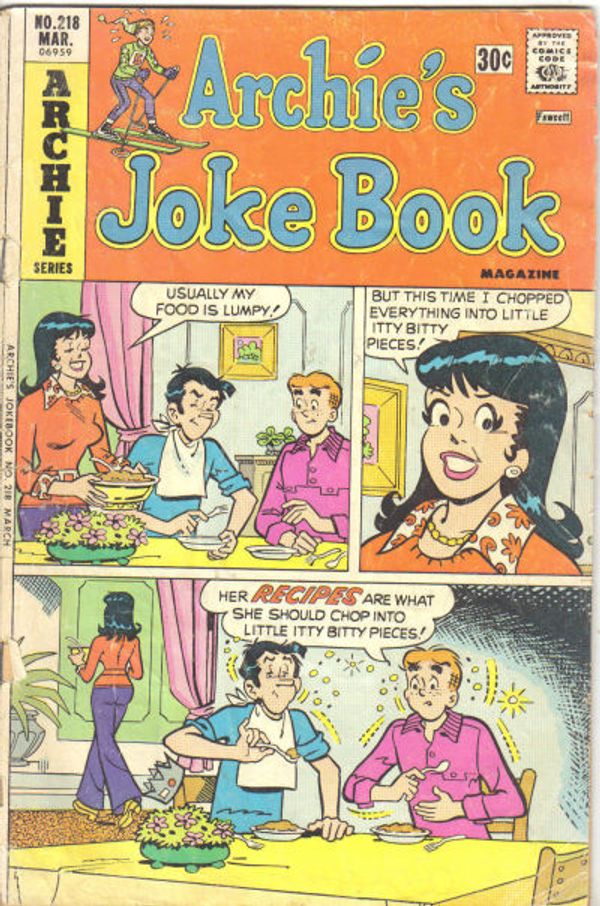 Archie's Joke Book Magazine #218