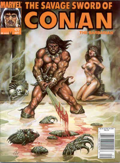 The Savage Sword of Conan #177 Comic