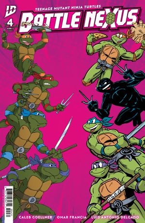 Teenage Mutant Ninja Turtles: Battle Nexus #4 (Variant C Mitchroney & Schoening)