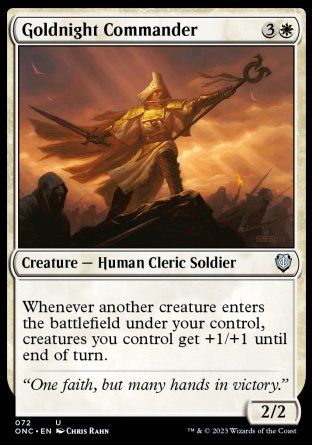 Goldnight Commander (Phyrexia: All Will Be One Commander Decks) Trading Card