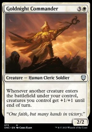 Goldnight Commander (Phyrexia: All Will Be One Commander Decks)