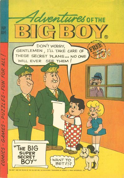 Adventures of Big Boy #104 [West] Comic