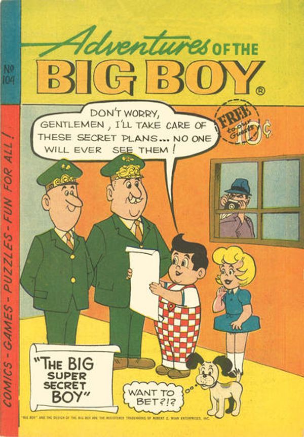 Adventures of Big Boy #104 [West]