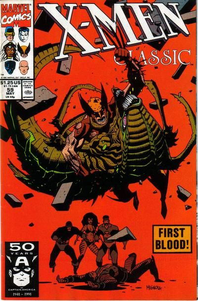 X-Men Classic  #59 Comic