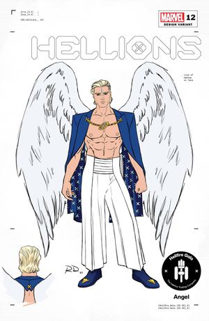 Hellions #12 (Dauterman Angel Design Variant Gala)