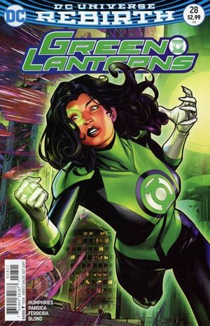 Green Lanterns #28 (Variant Cover)