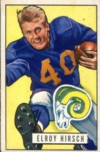 Elroy Hirsch 1951 Bowman #76 Sports Card