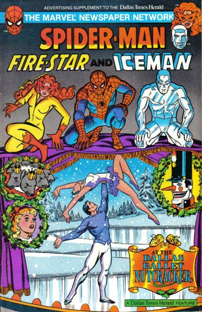 Spider-man, Fire-Star and Iceman #nn Comic