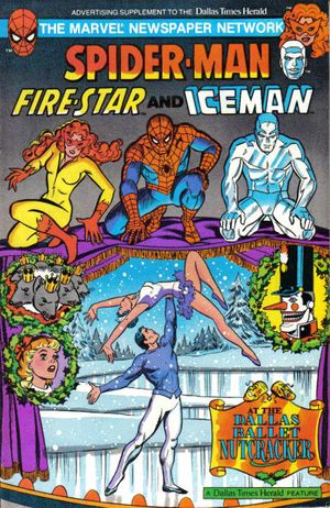 Spider-man, Fire-Star and Iceman #nn