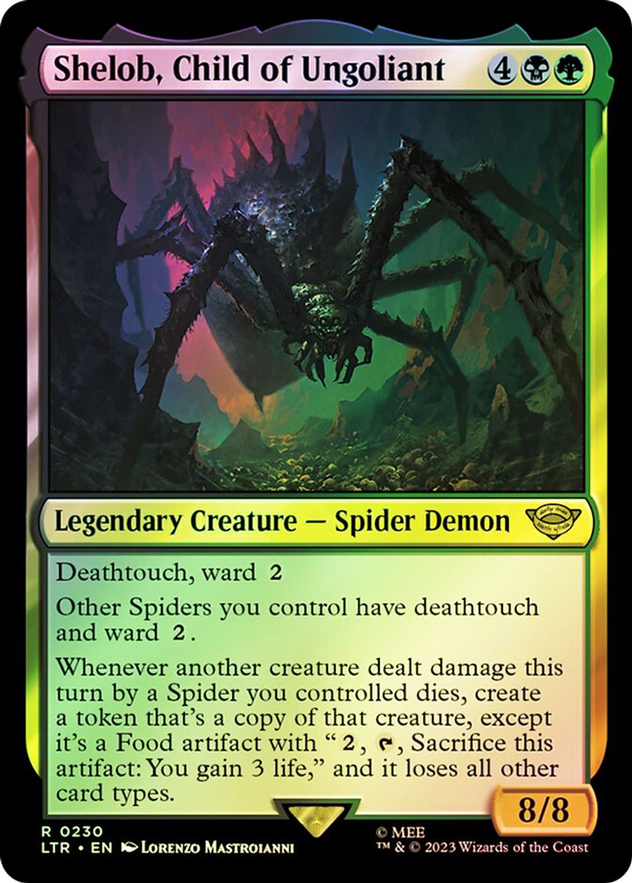 Shelob, Child of Ungoliant (The Lord of the Rings - Foil) Trading Card