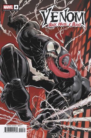 Venom: Black, White & Blood #4 (Gerardo Sandoval Variant)