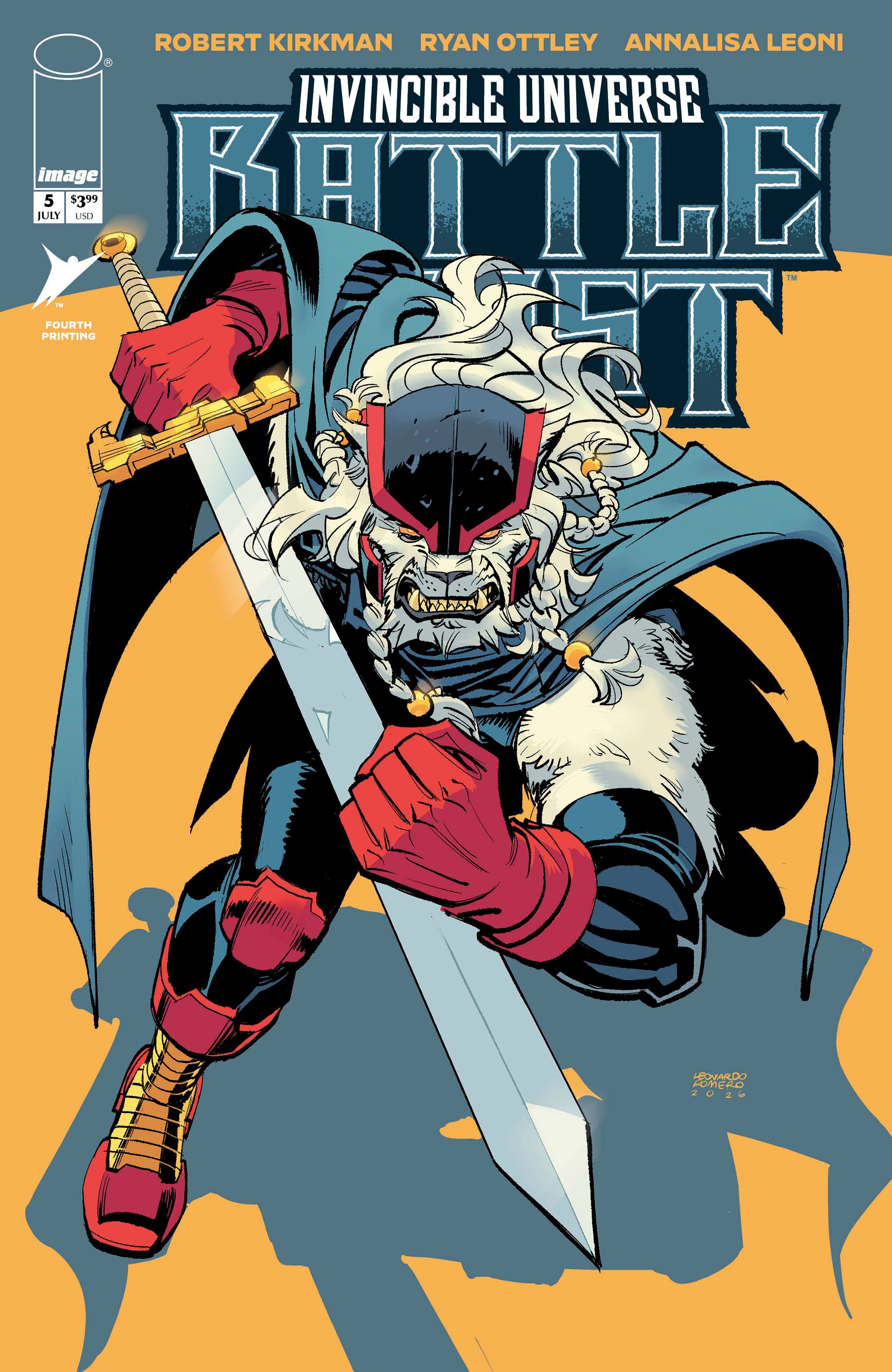 Invincible Universe: Battle Beast #5 (4th Ptg) Comic