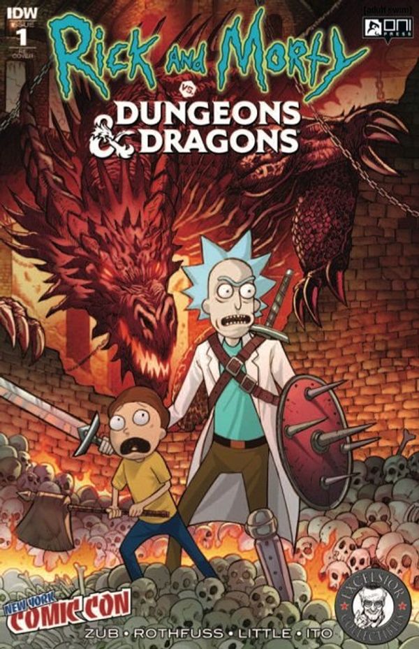 Rick and Morty Vs. Dungeons and Dragons #1 (Excelsior Collectibles Edition)