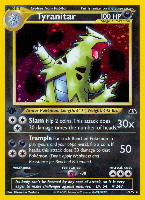 Pupitar Pokémon Card