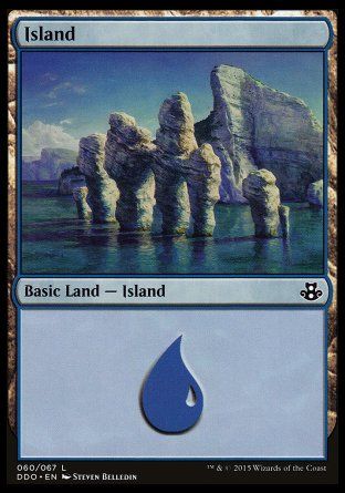 Island (Elspeth vs. Kiora) Trading Card