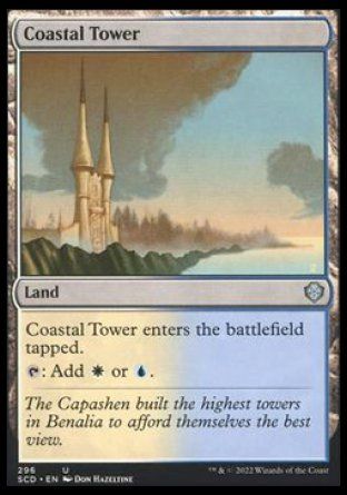 Coastal Tower (Starter Commander Decks) Trading Card