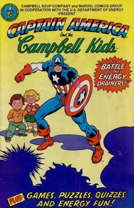 Captain America and the Campbell Kids #nn Comic