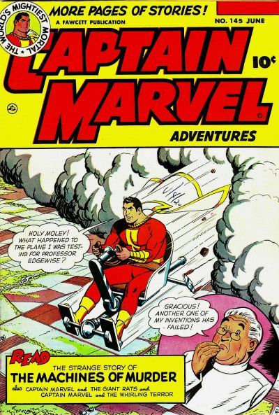Captain Marvel Adventures #145 Comic