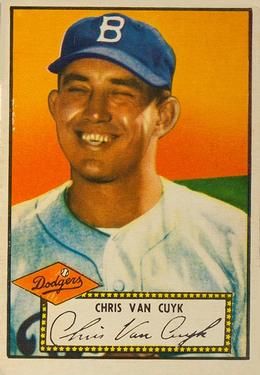 Chris Van Cuyk 1952 Topps #53 Sports Card