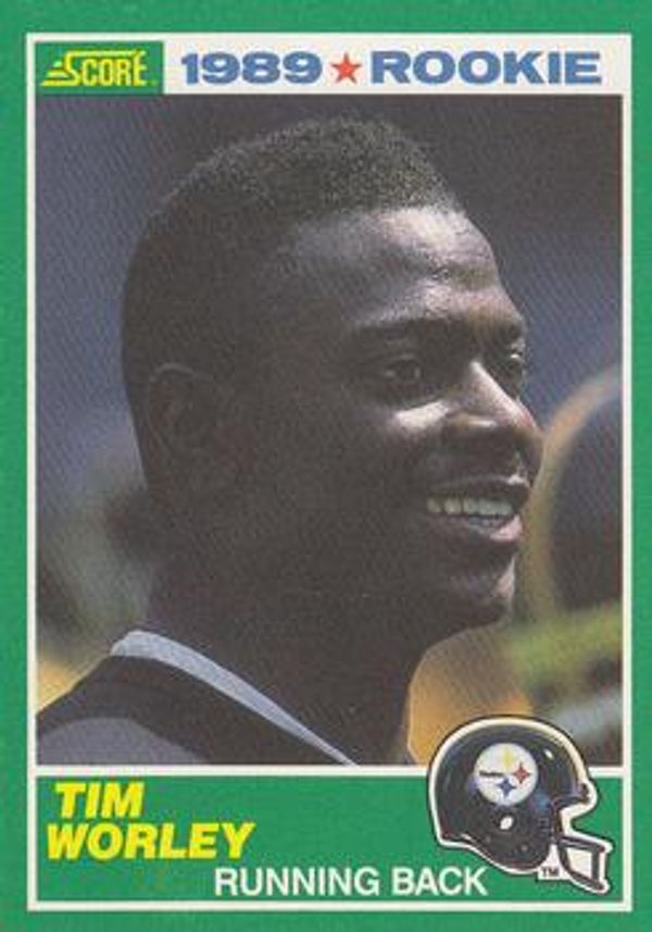 Tim Worley 1989 Score #268