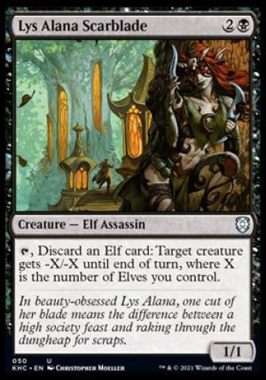 Lys Alana Scarblade (Kaldheim Commander Decks)