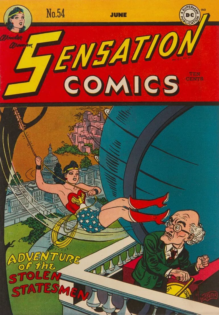 Sensation Comics #54 Comic