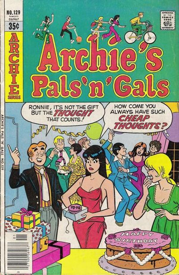 Archie's Pals 'N' Gals #129