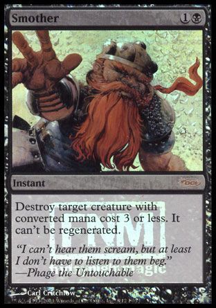 Smother (FNM Promos) Trading Card