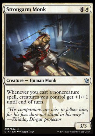 Strongarm Monk (Dragons of Tarkir) Trading Card