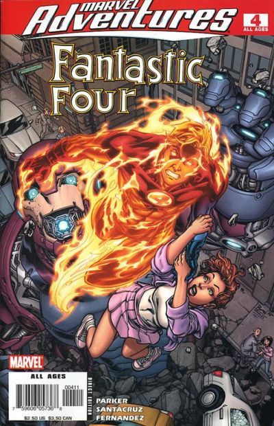 Marvel Adventures Fantastic Four #4 Comic