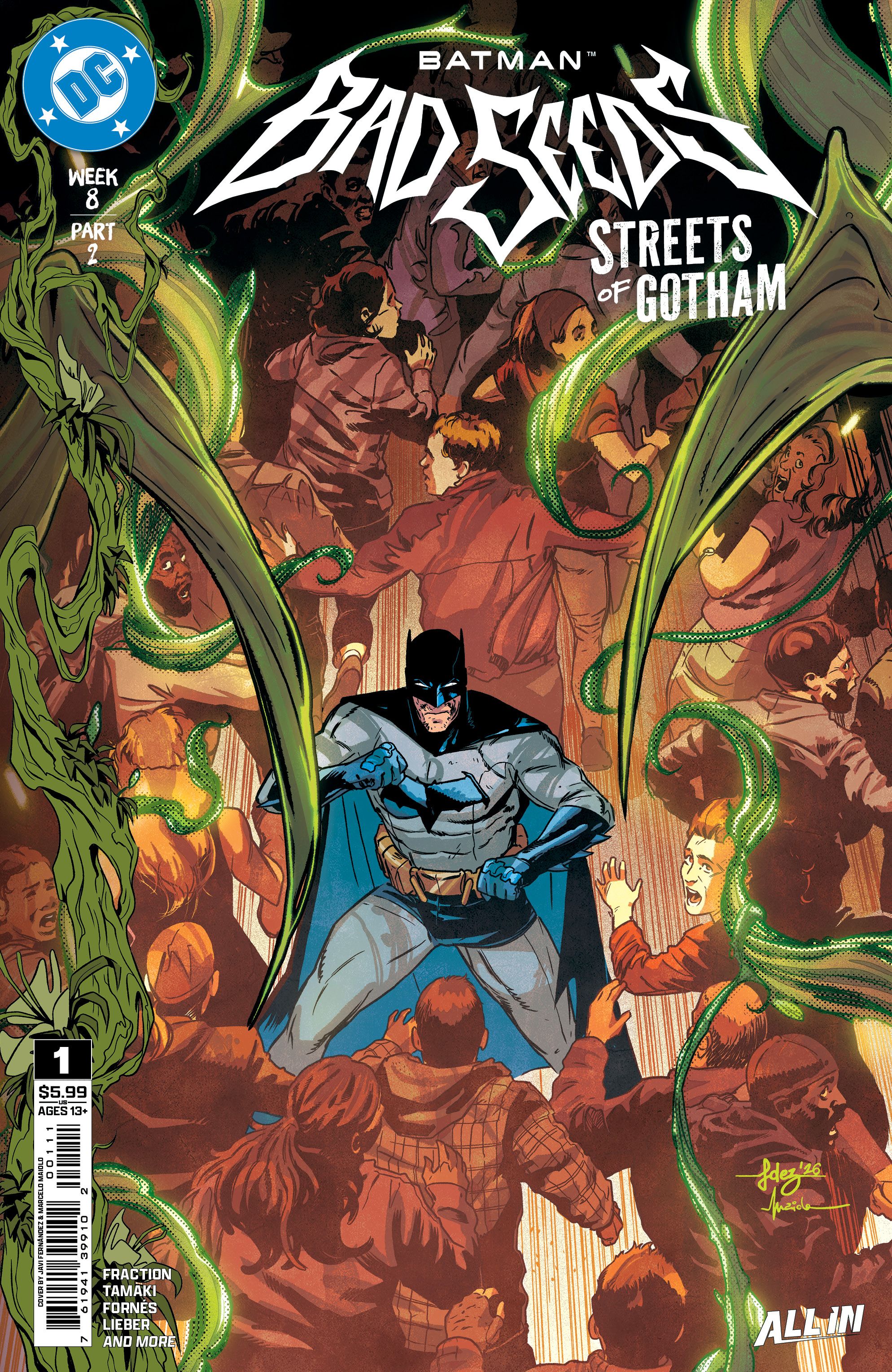 Batman Bad Seeds Streets Of Gotham #1 Comic