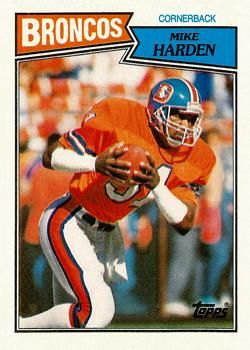 Mike Harden 1987 Topps #41 Sports Card